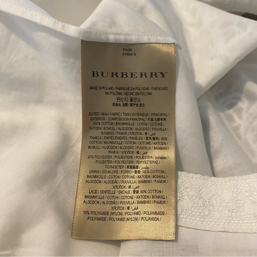 Burberry Lace Lined Skirt size 2 - Picture 5 of 10